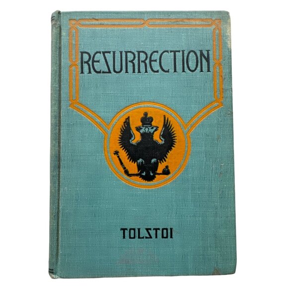 Resurrection By Leo Tolstoy Hardcover 1900 Edition Translated By Henry Brittoff - Picture 1 of 16